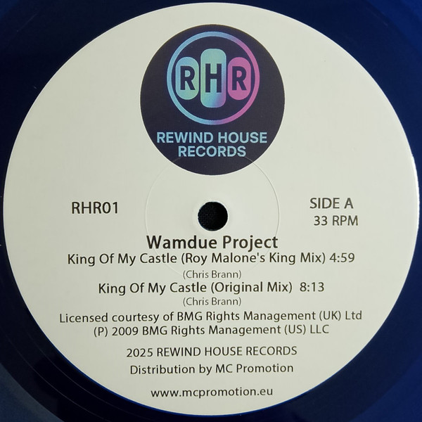 Wamdue Project - King Of My Castle | Rewind House Records (RHR01) - 3