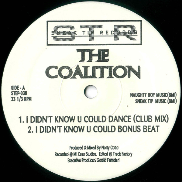 The Coalition - I Didn't Know U Could Dance | Sneak Tip Records (STEP-038)