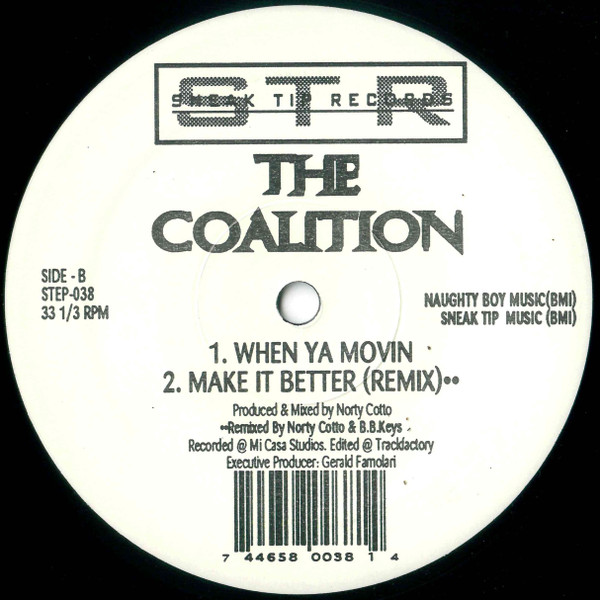 The Coalition - I Didn't Know U Could Dance | Sneak Tip Records (STEP-038) - 2 The Coalition - I Didn't Know U Could Dance | Sneak Tip Records (STEP-038) - 2