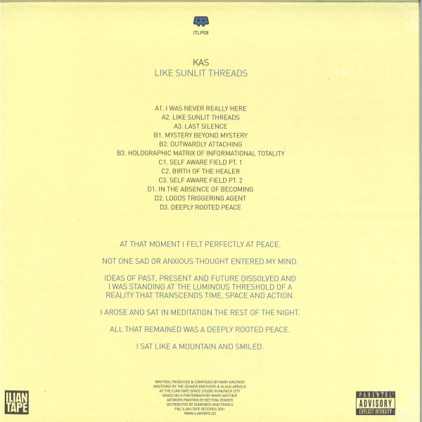Kas - Like Sunlit Threads | Ilian Tape (ITLP08) - 2 Kas - Like Sunlit Threads | Ilian Tape (ITLP08) - 2