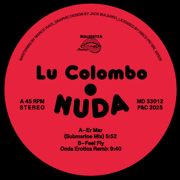 Lu Colombo - Nuda | Maledetta Discoteca (MD 33012) - 2 Lu Colombo - Nuda | Maledetta Discoteca (MD 33012) - 2