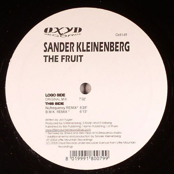 Sander Kleinenberg - The Fruit | Oxyd Records (OX5149)