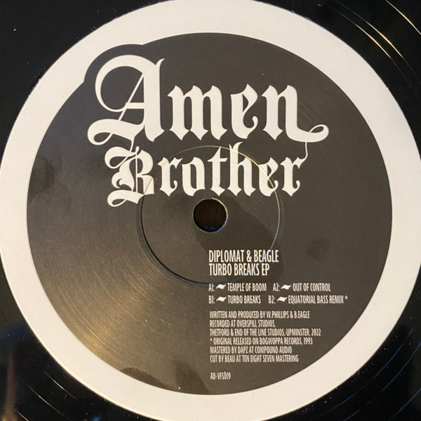 Diplomat & Beagle - Turbo Breaks EP | Amen Brother (AB-VFS019)
