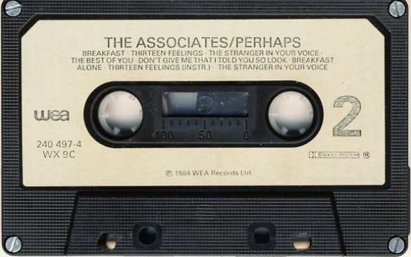 The Associates - Perhaps | WEA (WX 9C) - 3 The Associates - Perhaps | WEA (WX 9C) - 3