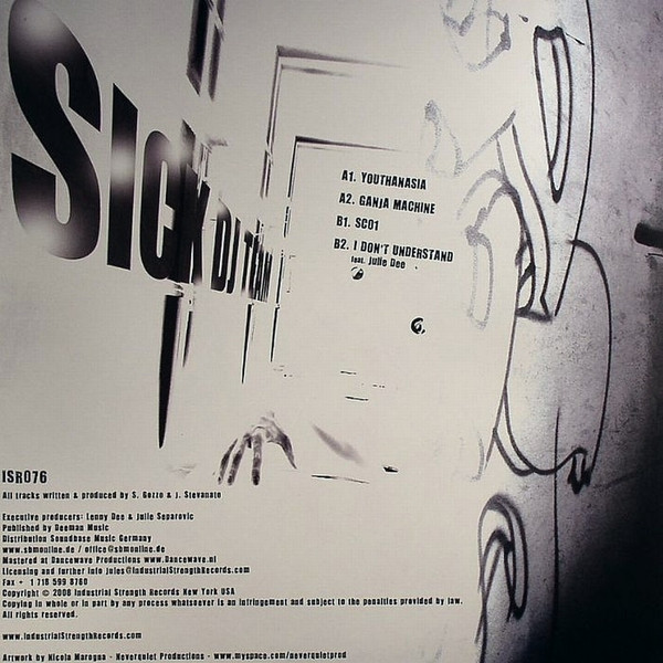 Sick DJ Team - Youthanasia | Industrial Strength Records (ISR076) - 2 Sick DJ Team - Youthanasia | Industrial Strength Records (ISR076) - 2