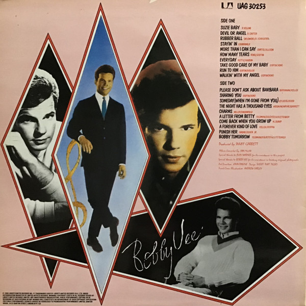 Bobby Vee - The Bobby Vee Singles Album | United Artists Records (UAG 30253) - 2 Bobby Vee - The Bobby Vee Singles Album | United Artists Records (UAG 30253) - 2
