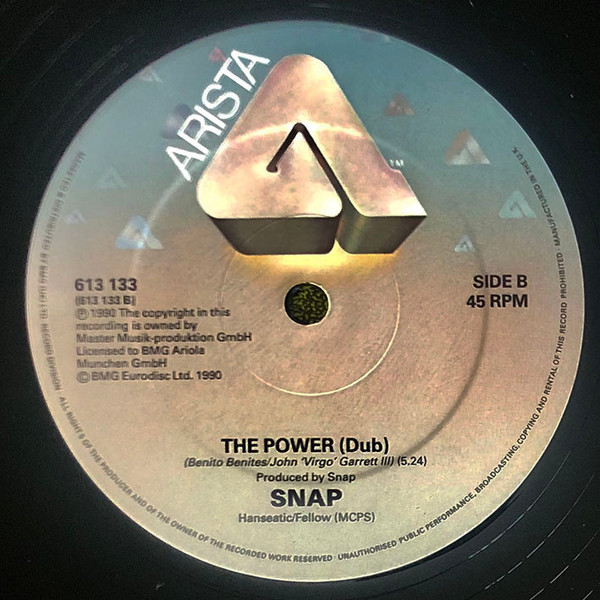 Snap! - The Power | Arista (613 133) - 4