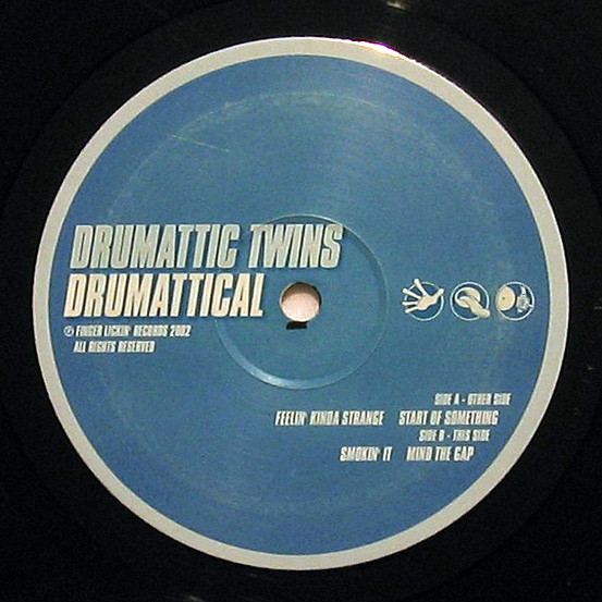 Drumattic Twins - Drumattical | Finger Lickin' Records (FLRLP005) - 2 Drumattic Twins - Drumattical | Finger Lickin' Records (FLRLP005) - 2