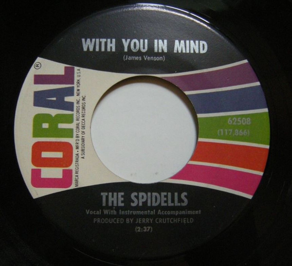 The Spidells - Pushed Out Of The Picture | Coral (62508) - 2