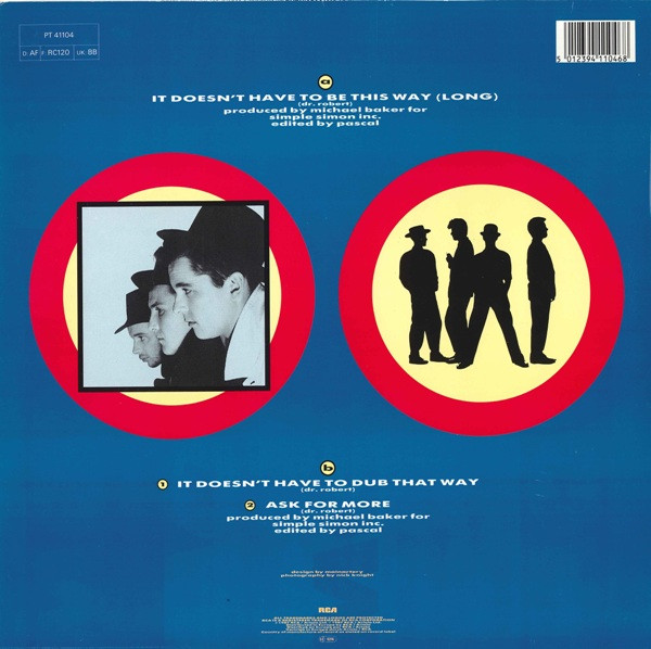 The Blow Monkeys - It Doesn't Have To Be This Way | RCA (PT 41104) - 2 The Blow Monkeys - It Doesn't Have To Be This Way | RCA (PT 41104) - 2