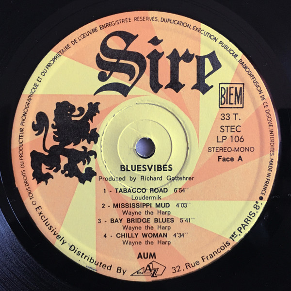 Aum - Bluesvibes | Sire (STEC LP 106) - 3