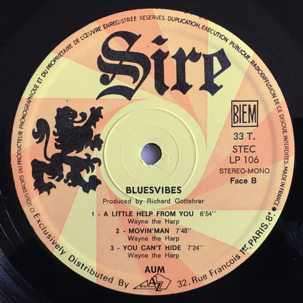 Aum - Bluesvibes | Sire (STEC LP 106) - 4
