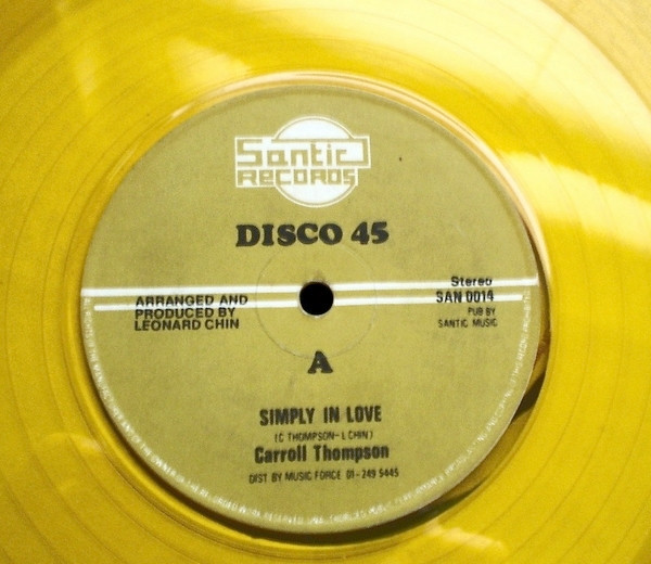 Carroll Thompson - Simply In Love | Santic Records (SAN 0014) - 2 Carroll Thompson - Simply In Love | Santic Records (SAN 0014) - 2