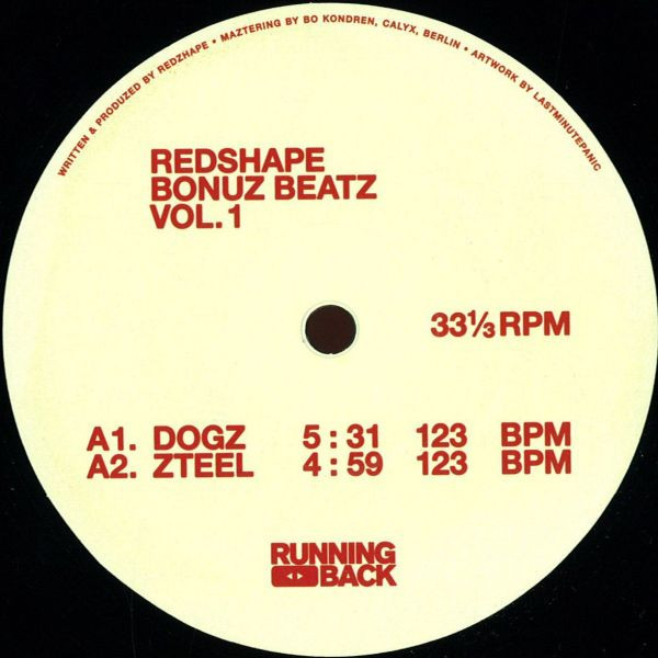 Redshape - Bonuz Beatz Vol. 1 | Running Back (RBB01) - 3