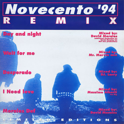 Novecento - Novecento ('94 Remix) | Extrarecord (EXTRA 1002)