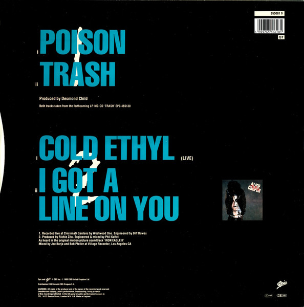Alice Cooper - Poison | Epic (655061 9) - 2