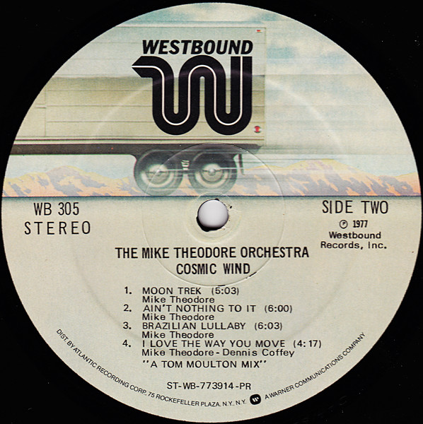 The Mike Theodore Orchestra - Cosmic Wind | Westbound Records (WB 305) - 4