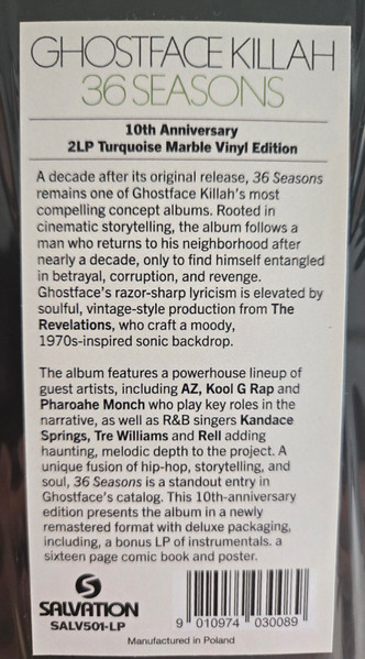 Ghostface Killah - 36 Seasons | Salvation (SALV501-LP) - 2