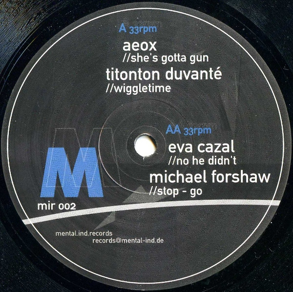 Various - V/A Part.two //paranoid EP | Mental.Ind.Records (mir 002) - 2