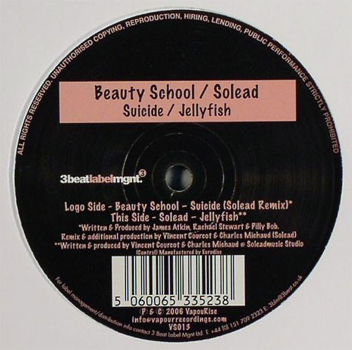 Beauty School / Solead - Suicide / Jellyfish | VapouRise (VS013)