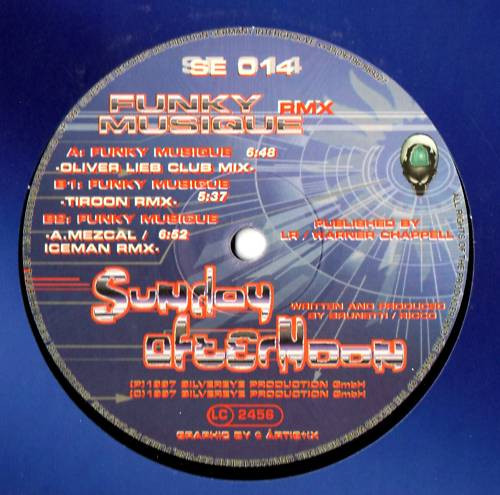 Sunday Afternoon - Funky Musique (Rmx) | Silvereye Production Frankfurt (SE 014)