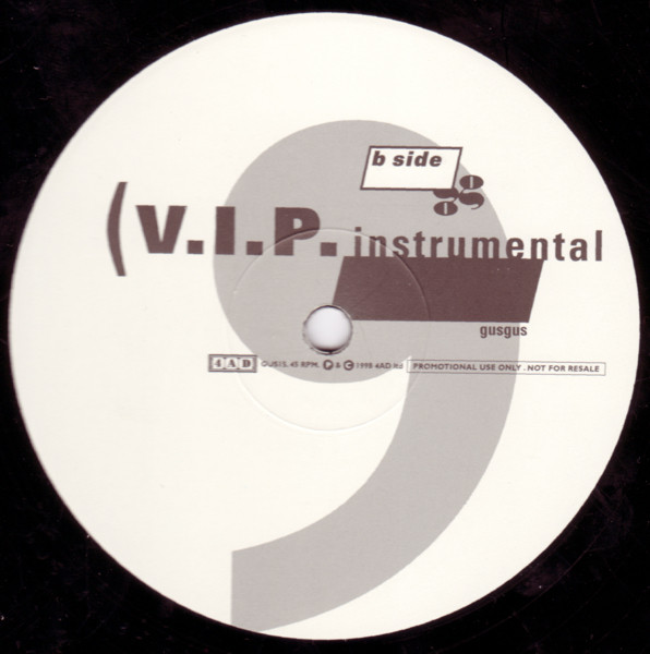 GusGus - Anthem | 4AD (GUS15) - 2