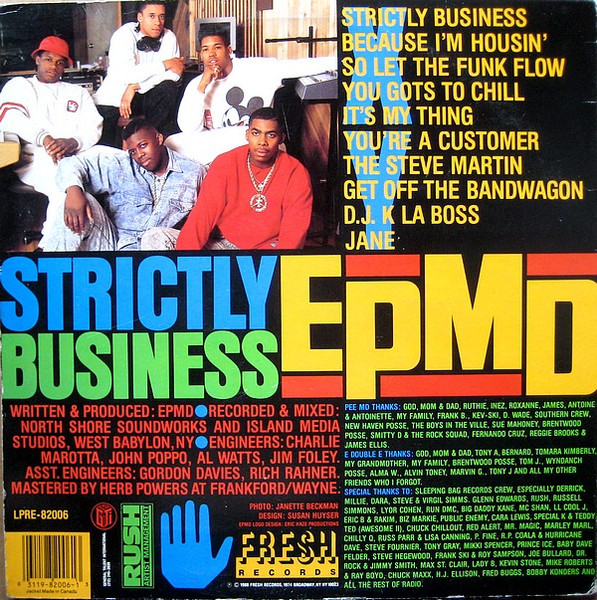 EPMD - Strictly Business | Fresh Records (LPRE-82006) - 3