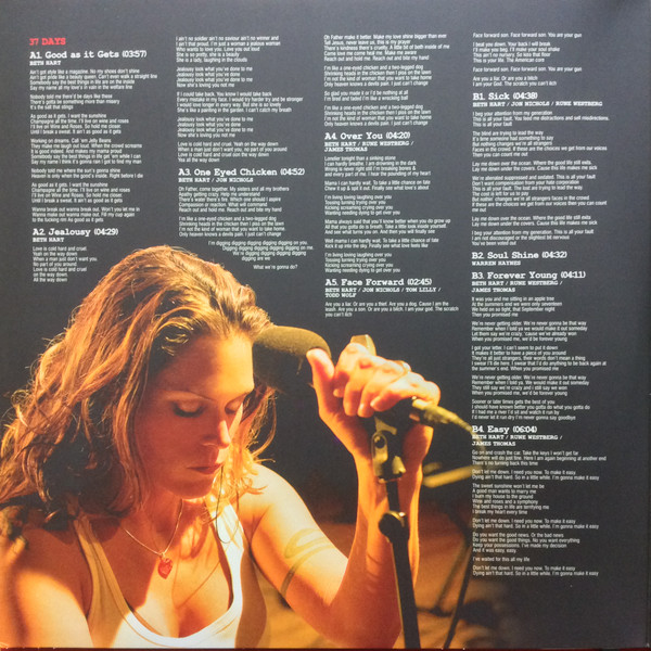 Beth Hart - 37 Days | Provogue (PRD 7258 1) - 2 Beth Hart - 37 Days | Provogue (PRD 7258 1) - 2