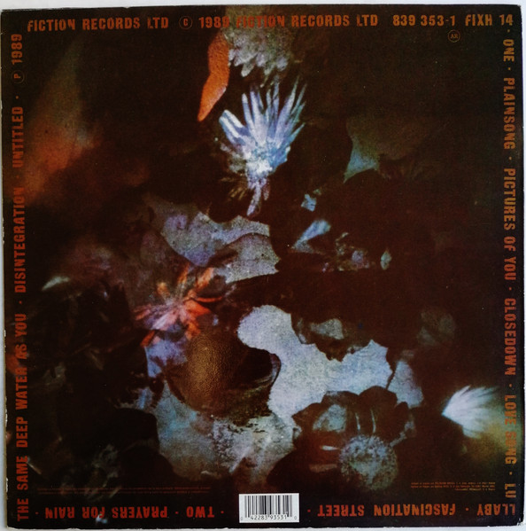 The Cure - Disintegration | Polydor (839 353-1) - 2 The Cure - Disintegration | Polydor (839 353-1) - 2