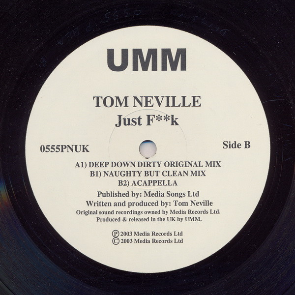Tom Neville - Just F**k | UMM (0555PNUK) - 4