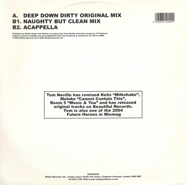 Tom Neville - Just F**k | UMM (0555PNUK) - 2