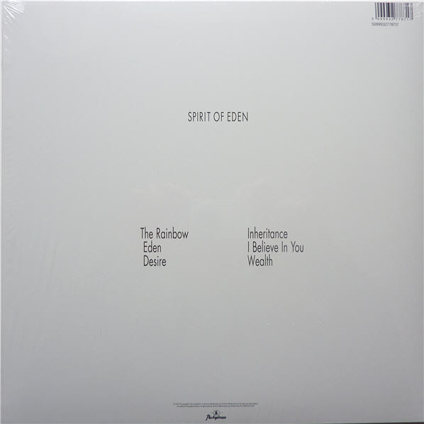 Talk Talk - Spirit Of Eden | Parlophone (PCSDX 105) - 2