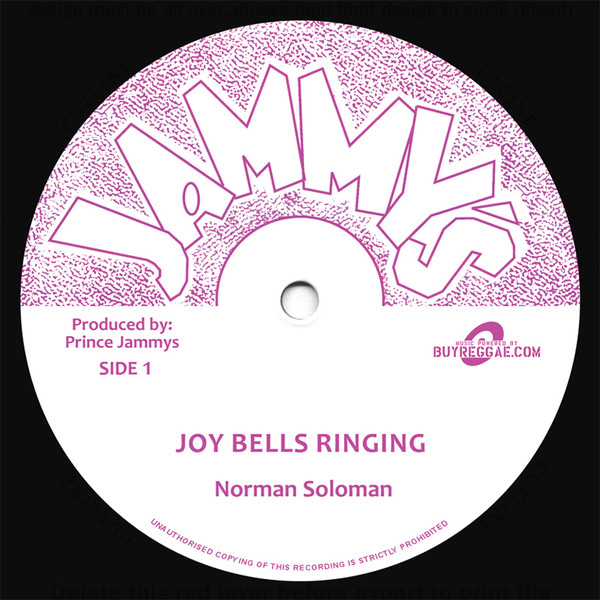 Norman Soloman / The Jays - Joy Bells Ringing / Unity Call | Jammy's Records (JAMEU009)