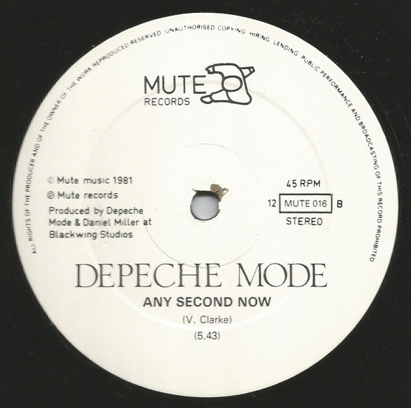 Depeche Mode - Just Can't Get Enough (Schizo Mix) | Mute (12 MUTE 016) - 4