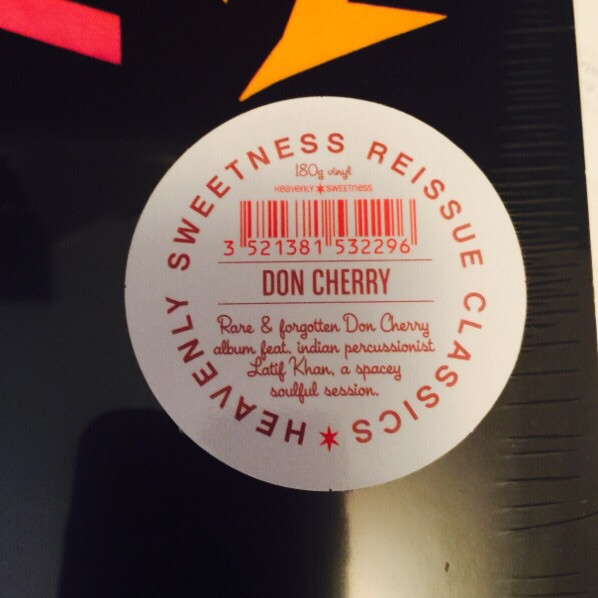 Don Cherry / Latif Ahmed Khan - Music/Sangam | Heavenly Sweetness (HS015VL) - 3