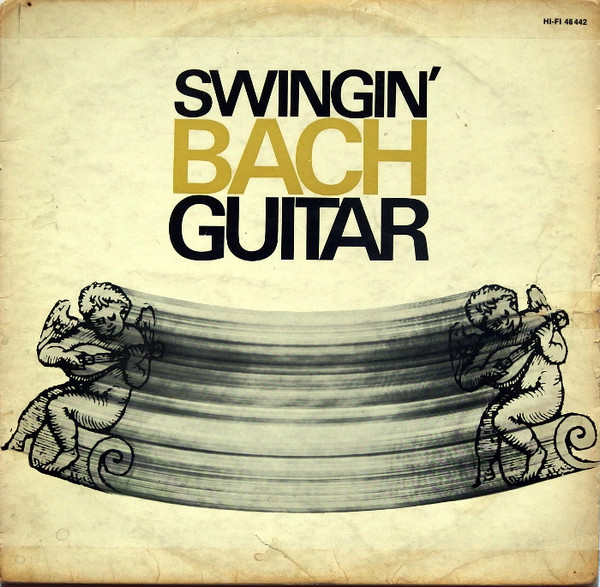 Franz Löffler , Pierre Favre - Swingin' Bach Guitar | Polydor (46 442)