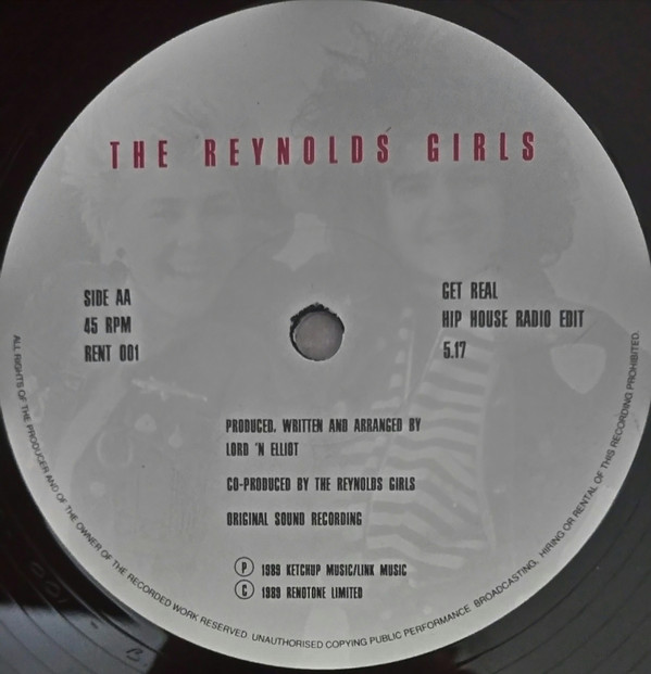 The Reynolds Girls - Get Real | Renotone Limited (RENT 001) - 4 The Reynolds Girls - Get Real | Renotone Limited (RENT 001) - 4