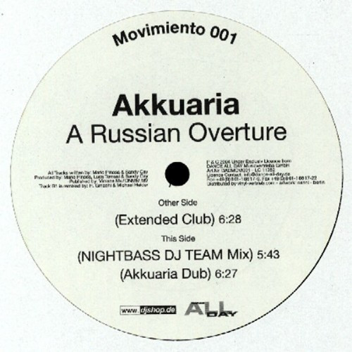Akkuaria - A Russian Overture | Movimiento Records (Movimiento 001)