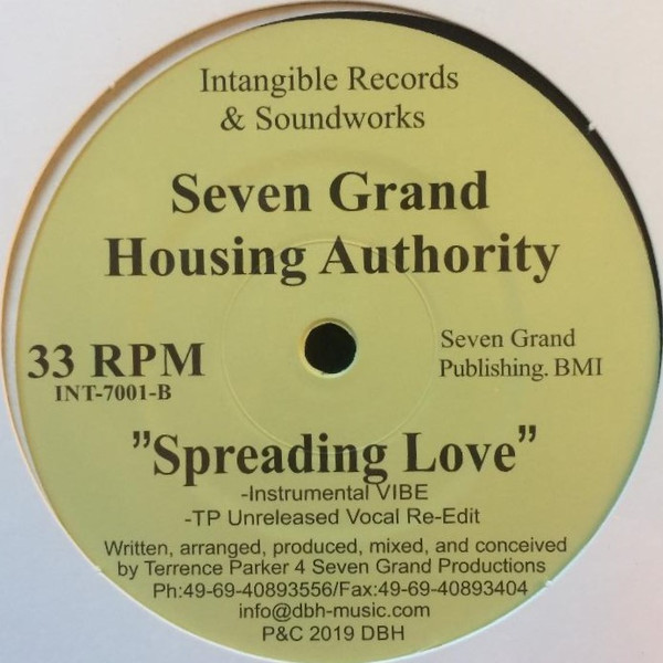 Seven Grand Housing Authority - Spreading Love | Intangible Records & Soundworks (INT-7001) - main