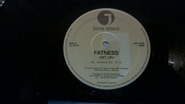 Fatness - Get Up | Java Disco (JAV 004) - 2