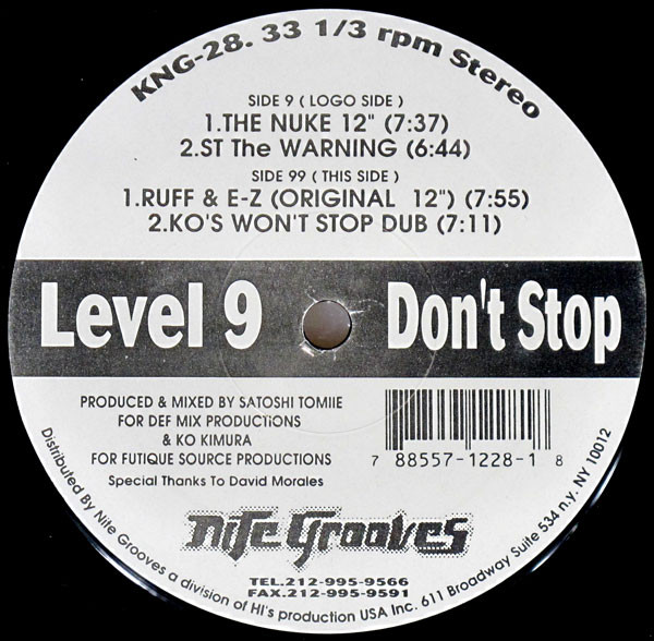 Level 9 - Don't Stop | Nite Grooves (KNG-28)