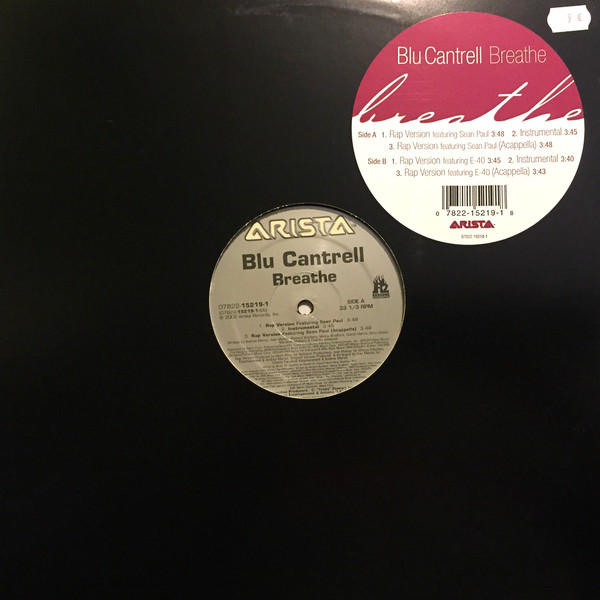 Blu Cantrell - Breathe | Arista (07822-15219-1)