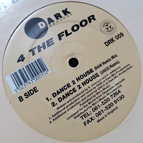 4 The Floor - Dance 2 House | Dark Records (DRK 009) - 2