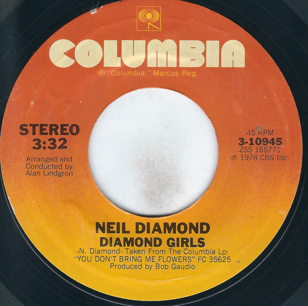 Neil Diamond - Say Maybe | Columbia (3-10945) - 2