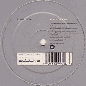 Adam Dived - State Of Panic | Additive (12AD068) - 2