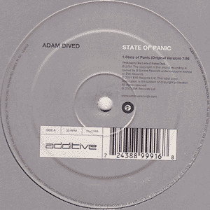Adam Dived - State Of Panic | Additive (12AD068)