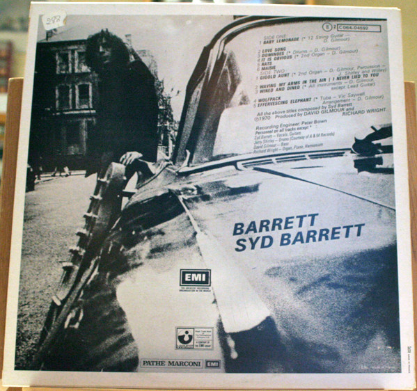 Syd Barrett - Barrett | Harvest (2 C 064 - 04592) - 2