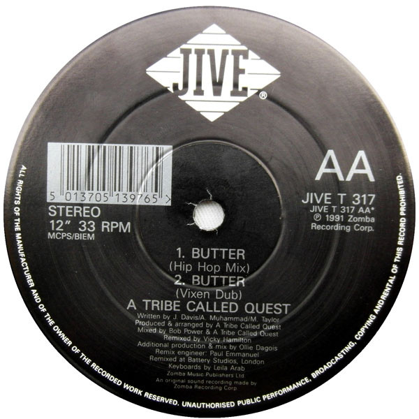 A Tribe Called Quest - Luck Of Lucien | Jive (JIVE T 317) - 2 A Tribe Called Quest - Luck Of Lucien | Jive (JIVE T 317) - 2