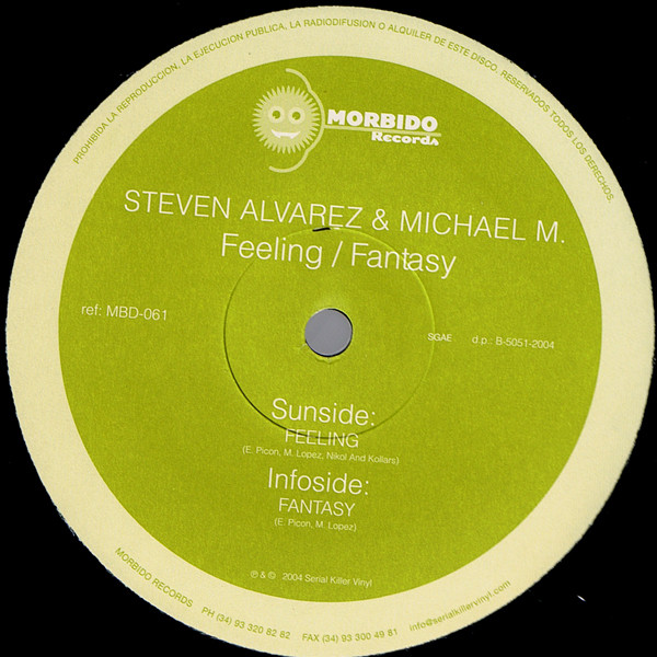 Steven Alvarez & Michael M. - Feeling / Fantasy | Morbido Records (MBD-061) - 2