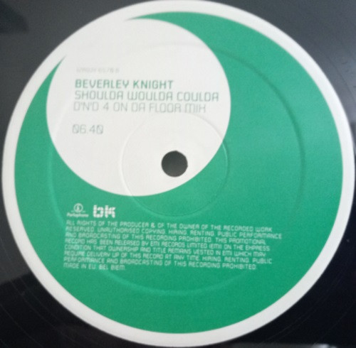Beverley Knight - Shoulda Woulda Coulda | Parlophone (12RDJY 6570) - main